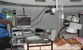 Operating room setup